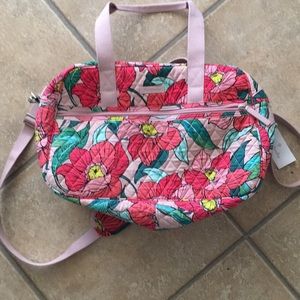 Vera Bradley compact traveler bag